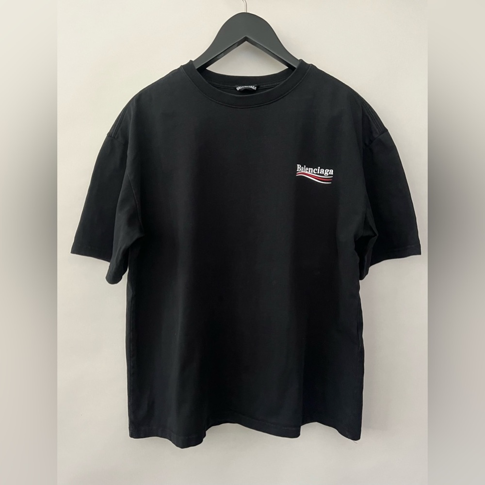 Balenciaga Cotton Logo Campaign T-shirt